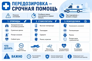 Помощь при передозировке в Полевском