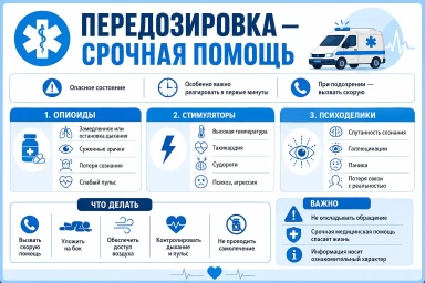 Помощь при передозировке в Полевском